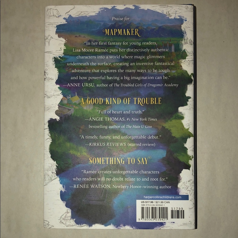 Mapmaker by Lisa Moore Ramée Book - Picture 2 of 6